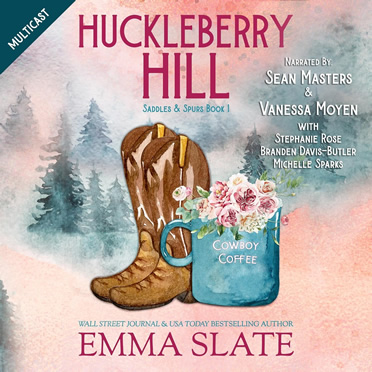 Huckleberry Hill: Saddles & Spurs, Book 1 audiobook voiced by Vanessa Moyen, voice actor